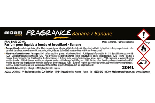 Algam Lighting FRA-BAN-20ML Profumo per Liquido del Fumo 20ml Banana