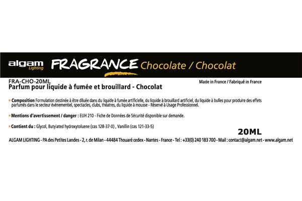 Algam Lighting FRA-CHO-20ML Profumo per Liquido del Fumo 20ml Cioccolato