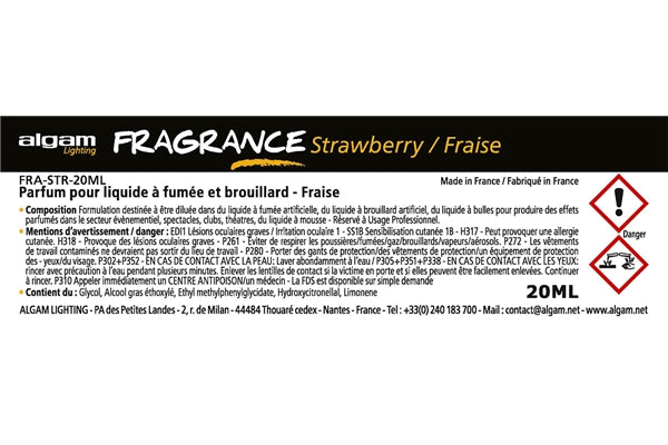 Algam Lighting FRA-STR-20ML Profumo per Liquido del Fumo 20ml Fragola