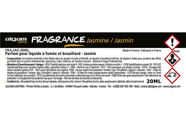 Algam Lighting FRA-JAS-20ML Profumo per Liquido del Fumo 20ml Gelsomino