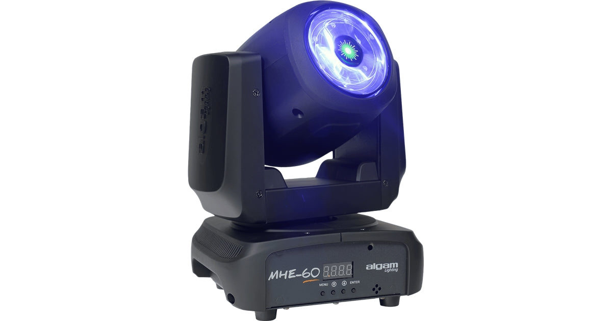 Algam Lighting MHE60 WASH Testa Mobile 60W + Laser