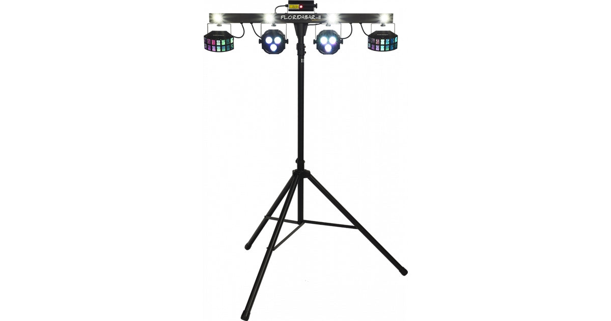 Algam Lighting FLORIDABAR-II Set Illuminazione Multieffetto