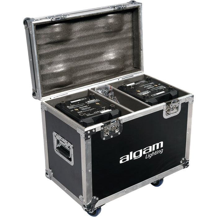 Algam Lighting MS100-FC FlightCase per 2 Spot MS100