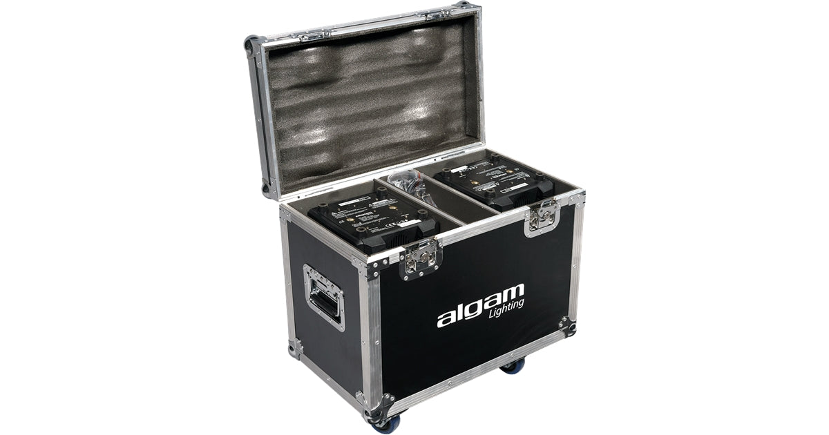 Algam Lighting MS100-FC FlightCase per 2 Spot MS100