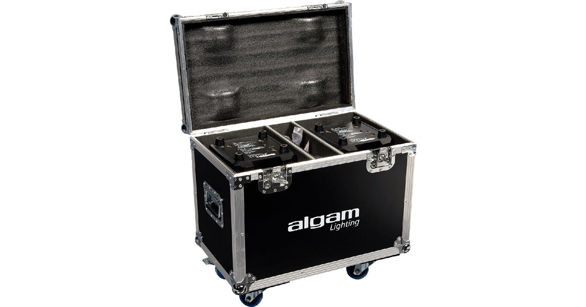 Algam Lighting MW19x15Z-FC FlightCase per 2 Wash MW19x15Z