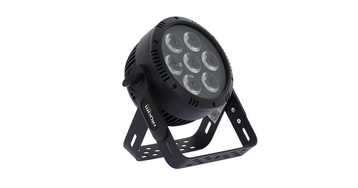 Algam Lighting IP-PAR-725-HEX Par Led 7x25W RGBWA+UV IP65