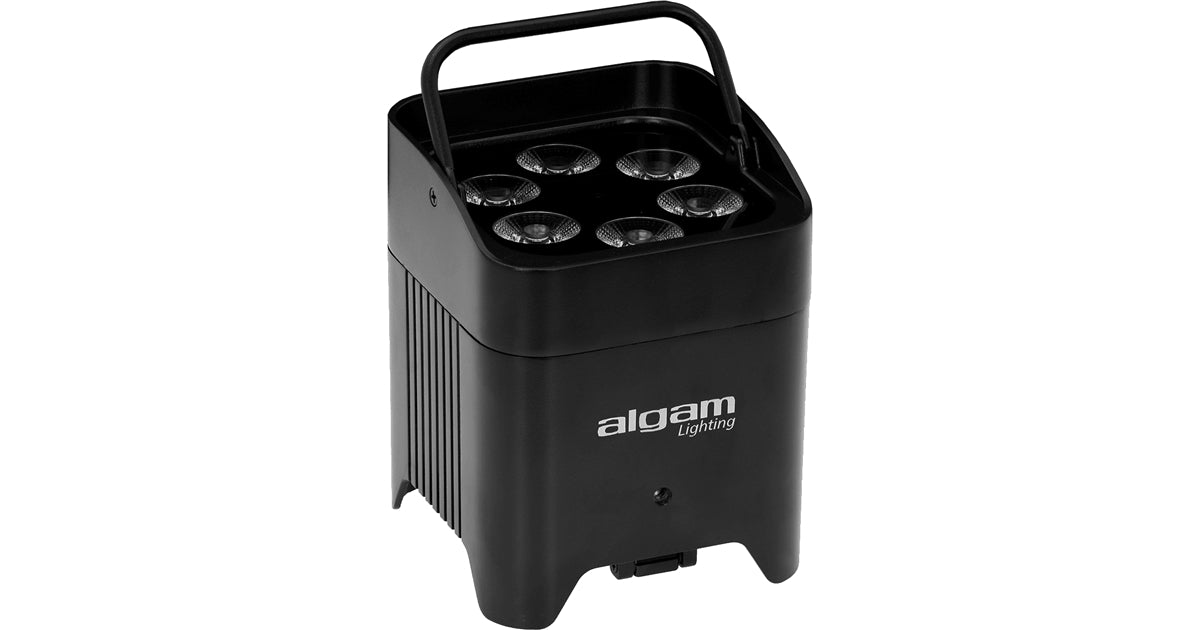 Algam Lighting EVENTPAR612-HEX-IP 6x12W RGBWA-UV IP65 a Batteria