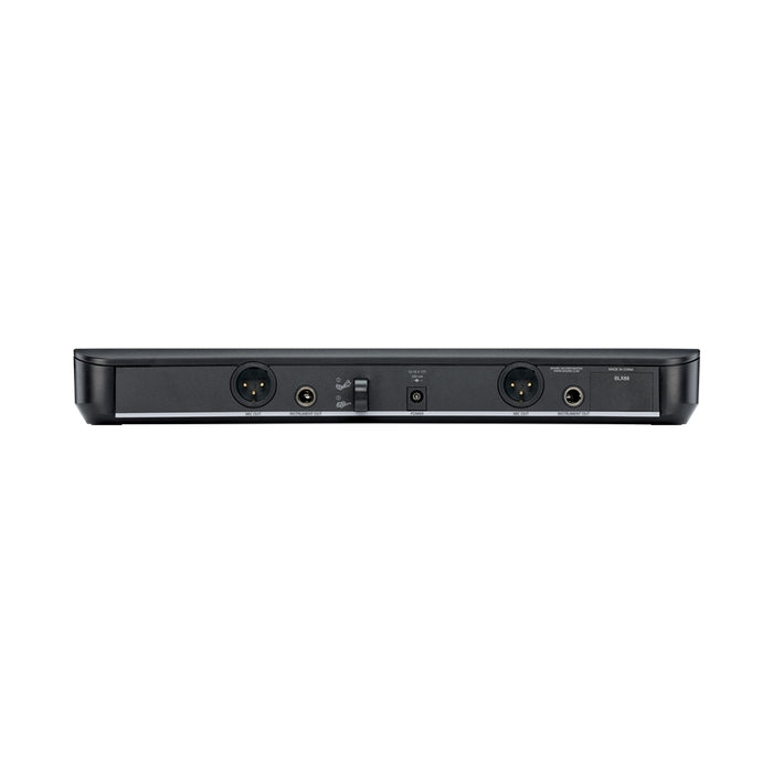 Shure BLX1288E-CVL Sistema wireless PG58, lCVL. (M17)