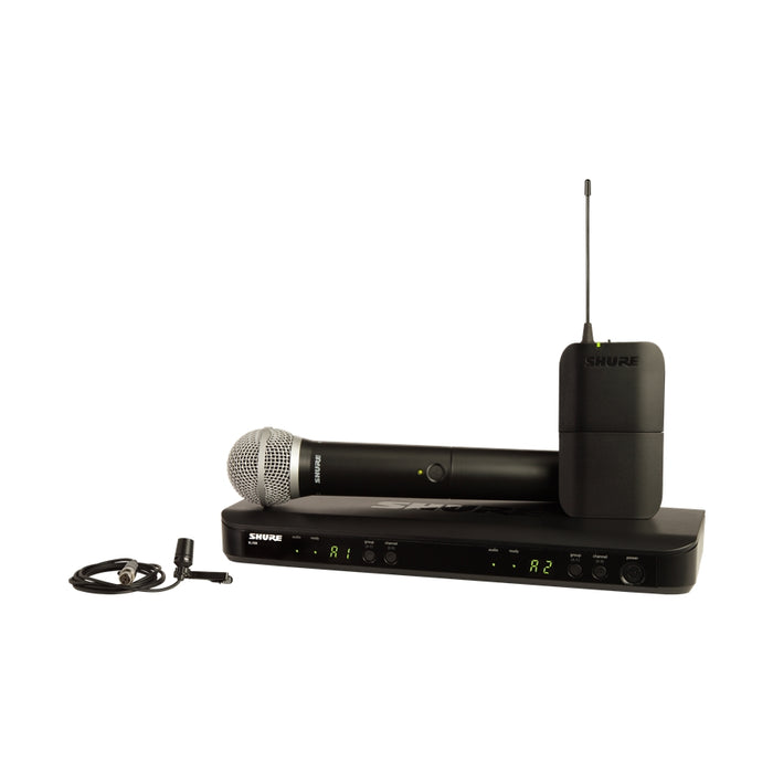 Shure BLX1288E-CVL Sistema wireless PG58, lCVL. (M17)