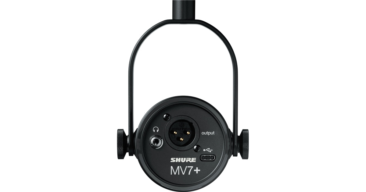 Shure MV7+ Black