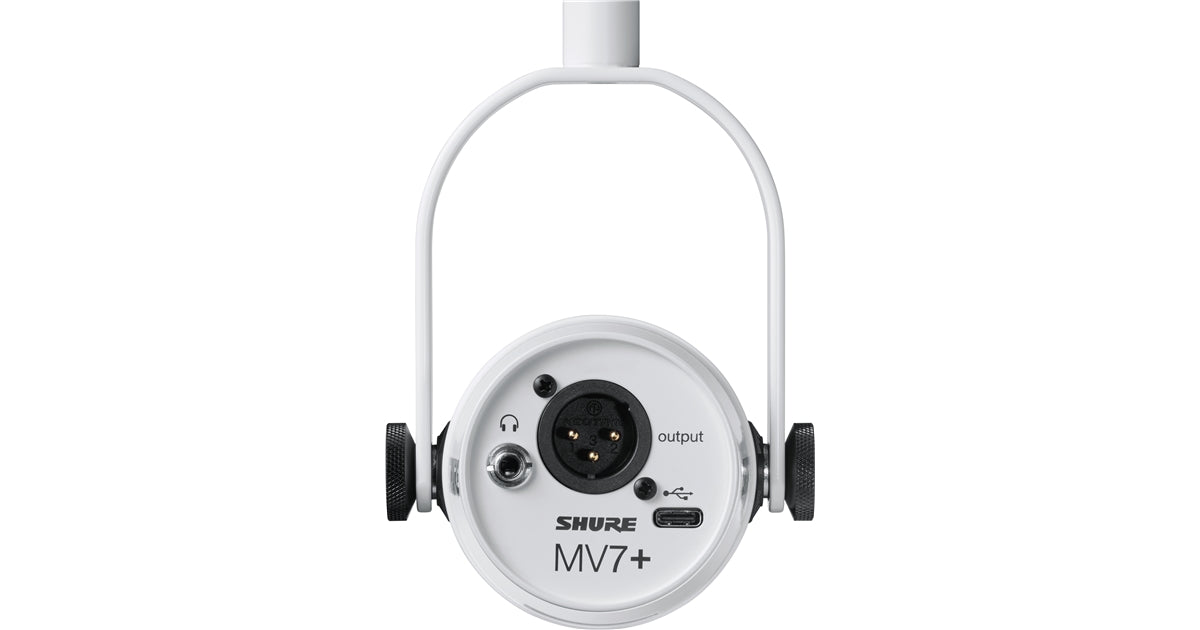 Shure MV7+ White