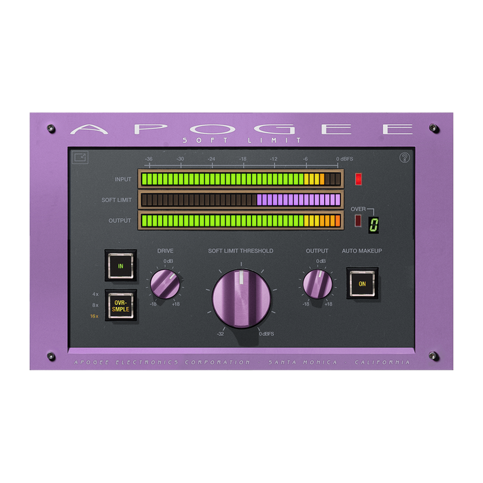Apogee FX Rack Apogee Soft Limit
