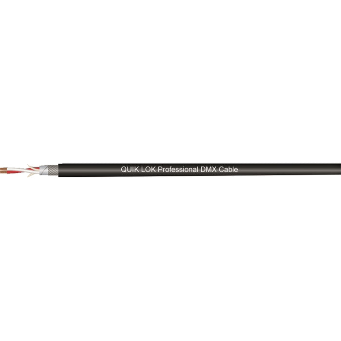 Quik Lok CM/825 BK Cavo DMX in Bobina