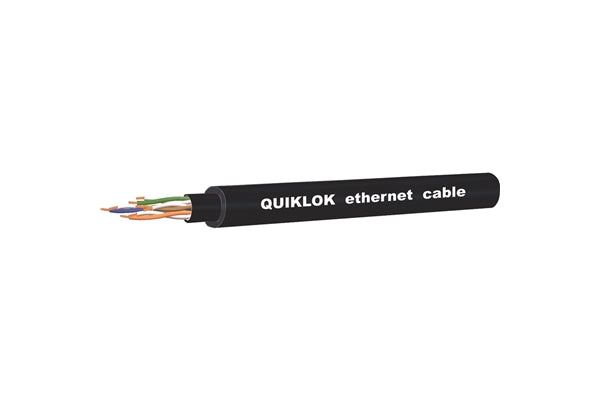 Quik Lok ETH/1004 BK CAVO ETHERNET Cat5e in Bobina