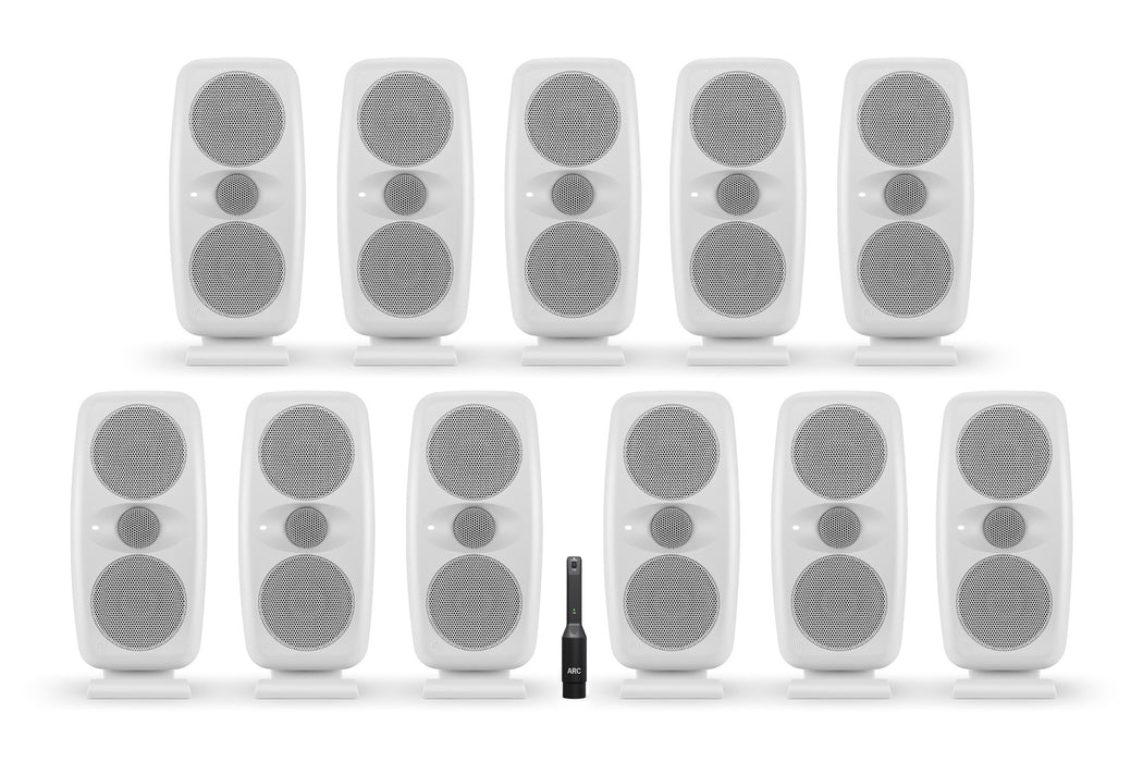 IK Multimedia iLoud MTM MKII IMMERSIVE BUNDLE 11 WHITE - Sistema ATMOS a 11 speaker - Bianchi