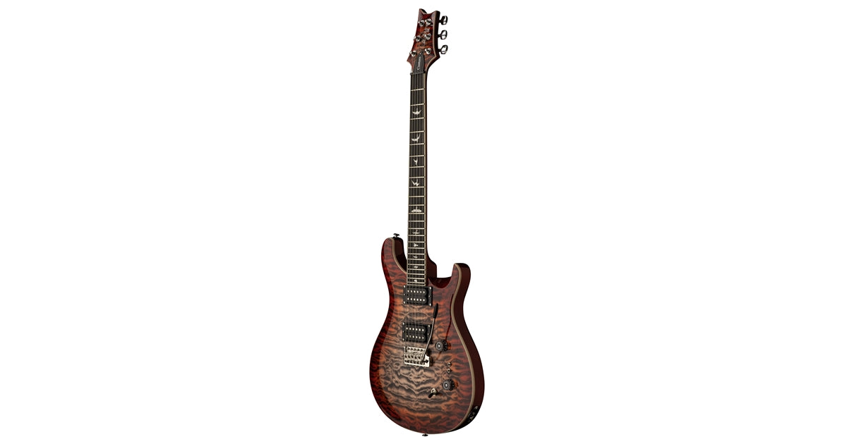 PRS SE Custom 24-08 Quilt Charcoal Cherry Burst 2025