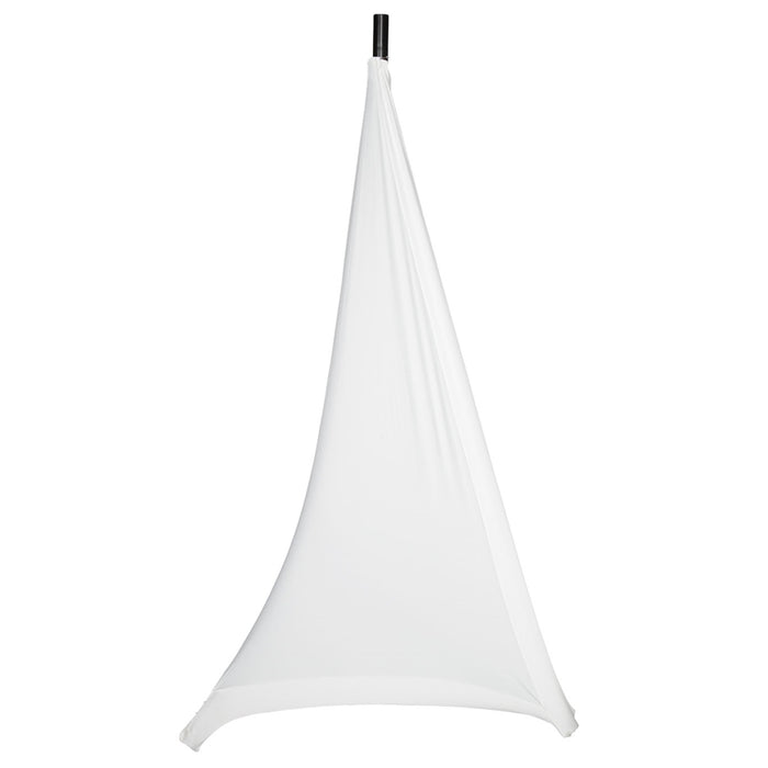 Gator Cases GPA-STAND-2-W Cover elasticizzata supporti altoparlanti 2 lati bianca