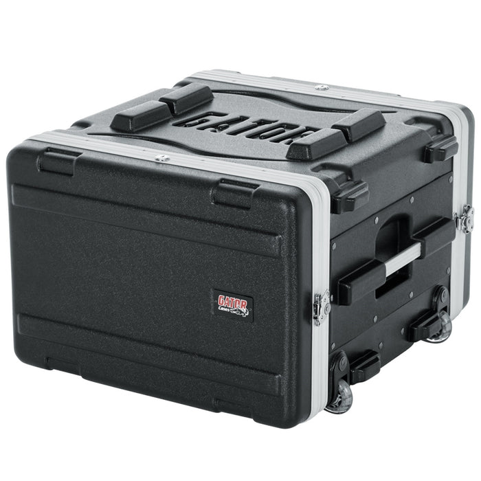 Gator Cases GRR-6L Custodia da 6U Rack con maniglia e rotelle