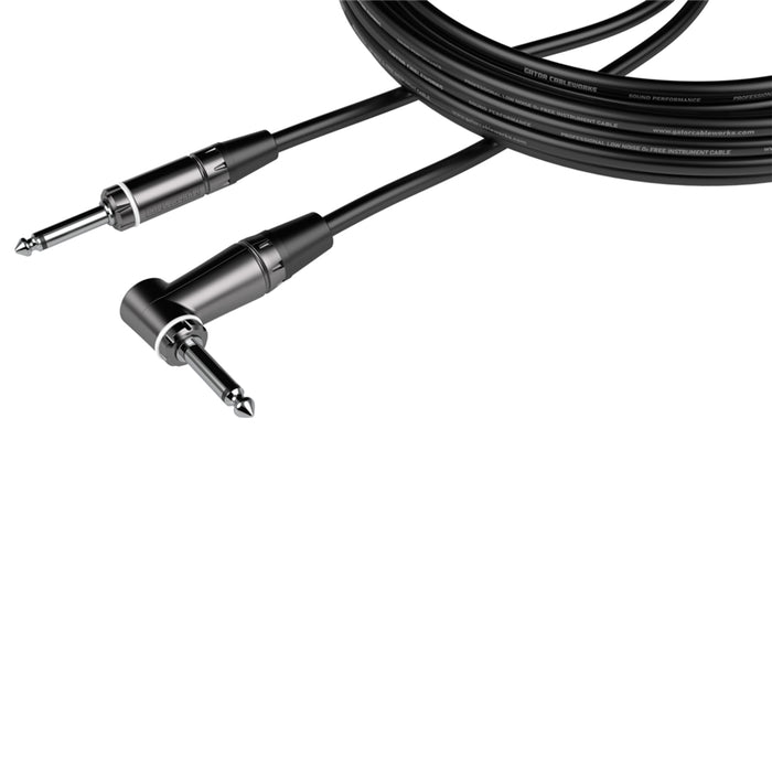 Gator Cableworks GCWC-INS-10RA Cavo strumento jack dritto-angolato 3 m Serie Composer