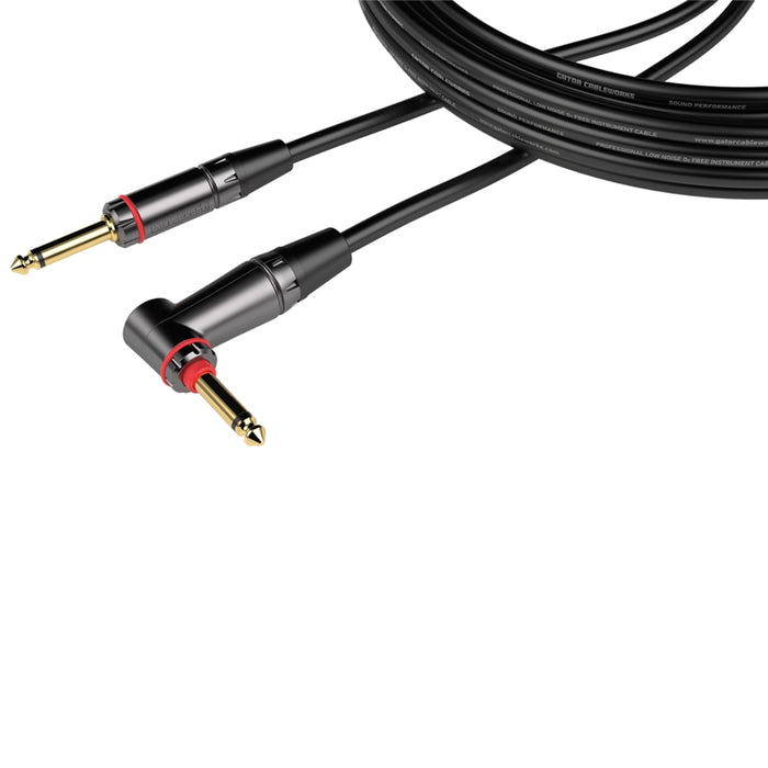 Gator Cableworks GCWH-INS-20RA Cavo strumento jack dritto-angolato 6 m Serie Headliner
