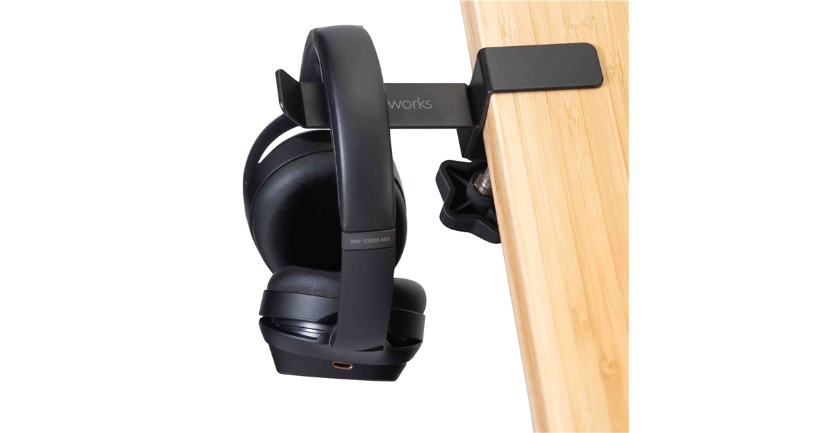 Gator Frameworks GFW-HP-HANGERDESK Supporto per cuffie da scrivania<br>