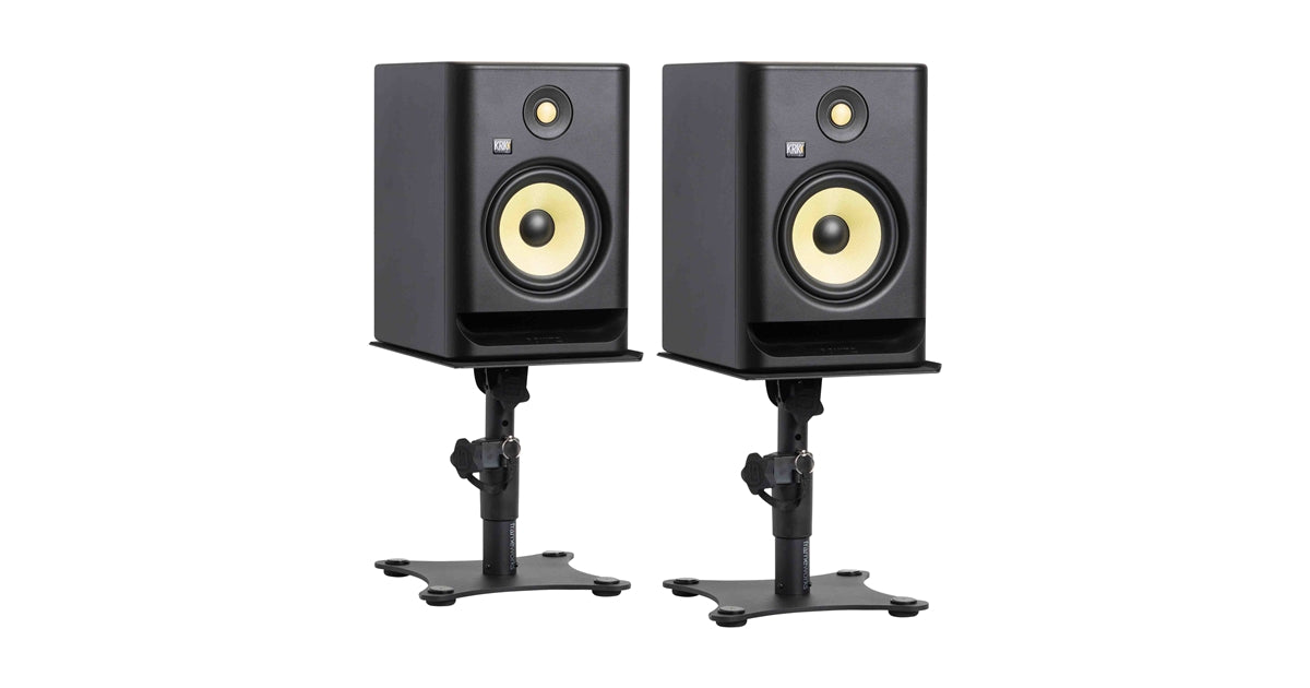 Gator Frameworks GFWSPKSTMNDSK Supporto da scrivania per monitor da studio<br>