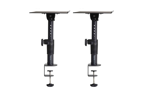 Gator Frameworks GFWSPKSTMNDSKCMP Supporto Clamp-On per monitor da studio