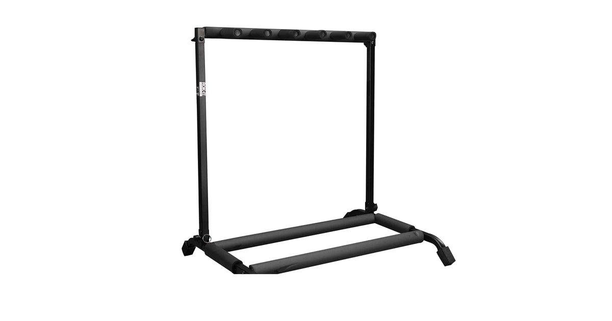 Gator Frameworks RI-GTR-RACK5 Supporto pieghevole per 5 chitarre<br>