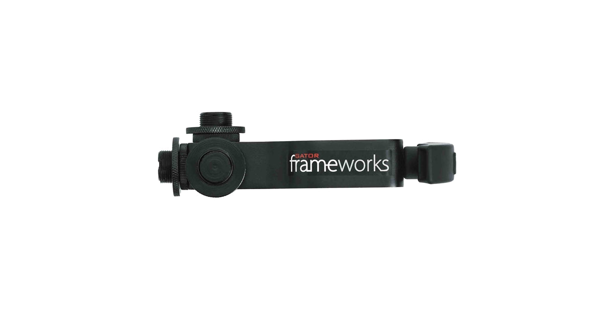 Gator Frameworks GFW-MIC-MULTIMOUNT Supporto per 4 accessori per asta microfonica<br>