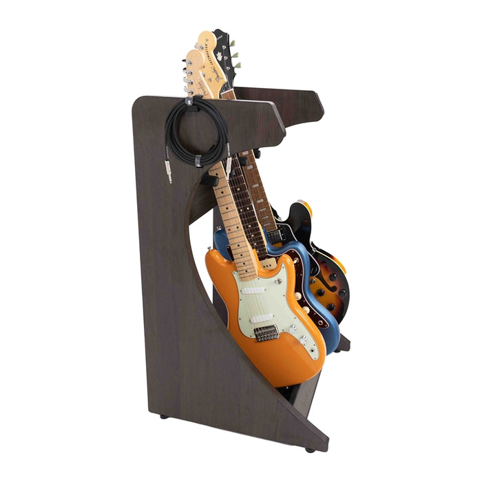 Gator Frameworks GFW-ELITEGTR3RK-BRN Rack per chitarre 3-4 posti in finitura noce scuro<br>