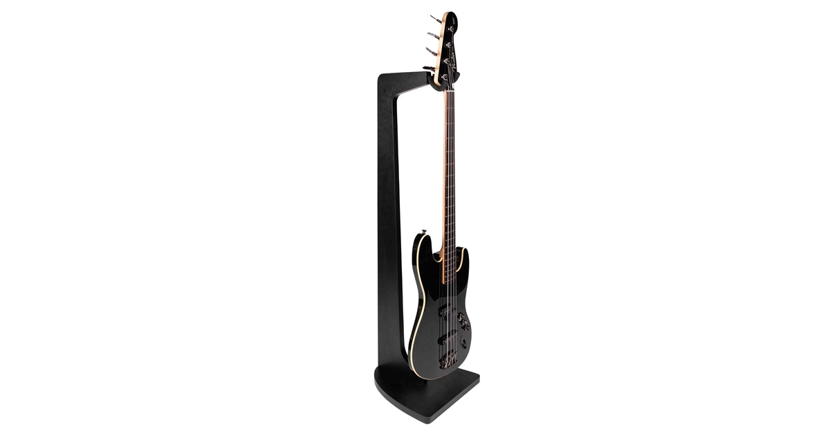 Gator Frameworks GFW-ELITEGTRHNGSTD-BLK Stand appendi-chitarra in finitura nera<br>