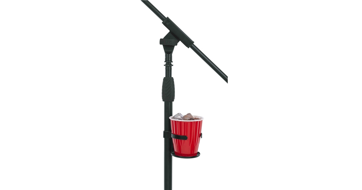 Gator Frameworks GFW-SINGLECUP - Porta bevande per asta microfonica
