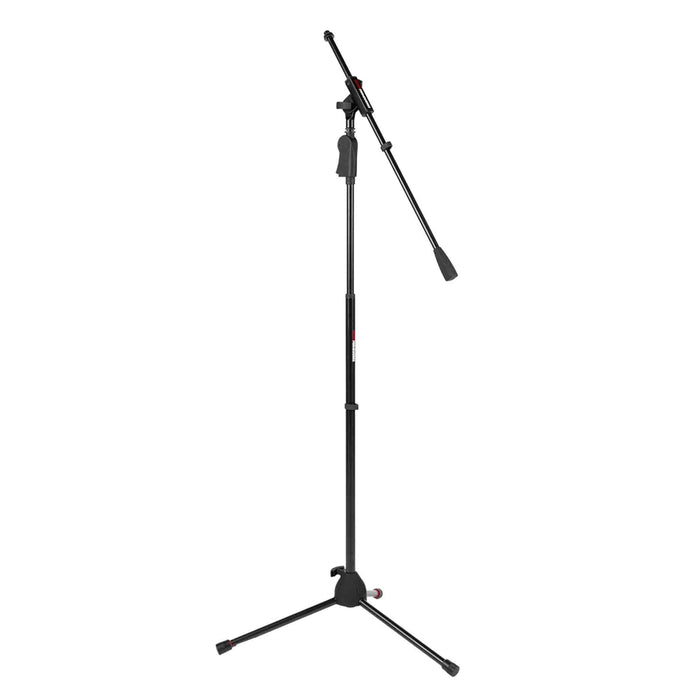 Gator Frameworks GFW-MIC-2110 Supporto microfonico deluxe con base treppiede e braccio fisso