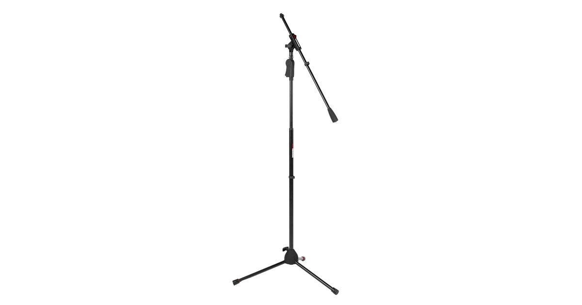 Gator Frameworks GFW-MIC-2110 Supporto microfonico deluxe con base treppiede e braccio fisso