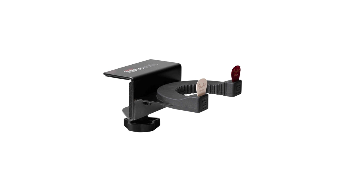Gator Frameworks GFW-GTRDSKCLAMP-1000 Supporto per chitarra con morsetto per scrivania<br>