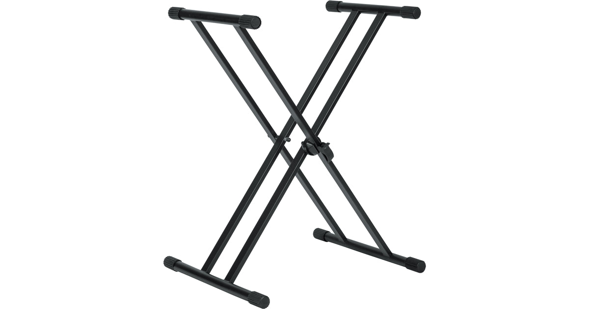 Gator Frameworks GFW-KEY-2000X Supporto per tastiera a ""X"" regolabile e rinforzato