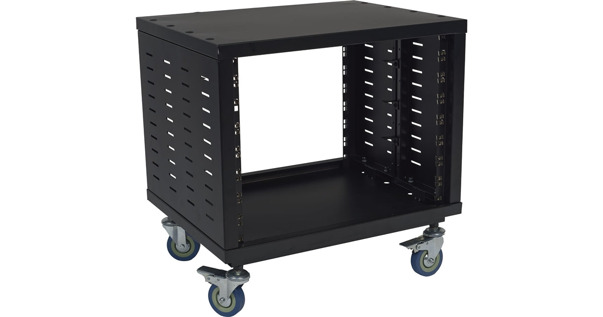 Algam Audio IR-8 Armadio Rack 8U su Ruote