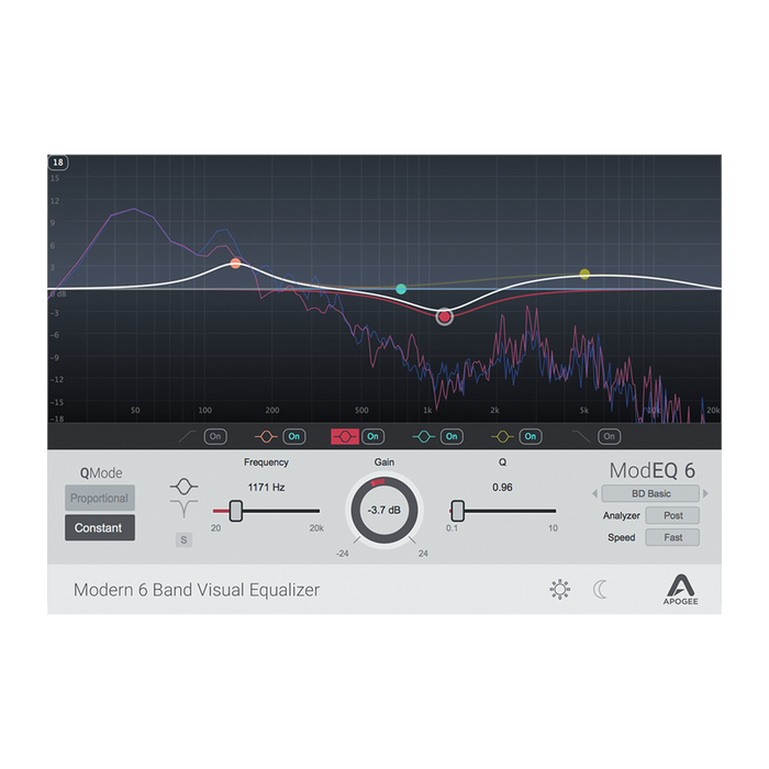 Apogee FX Rack Apogee Mod EQ 6