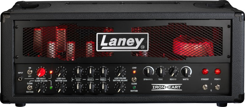 Laney BCC-IRT60H - testata valvolare 60W - 3 canali c/riverbero - Made in UK