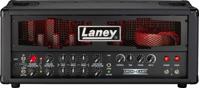 Laney BCC-IRT120H - testata valvolare 120W - 3 canali c/riverbero - Made in UK