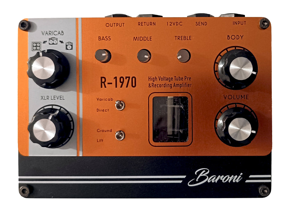 Foxgear BARONI  R-1970 - Preamp valvolare per chitarra