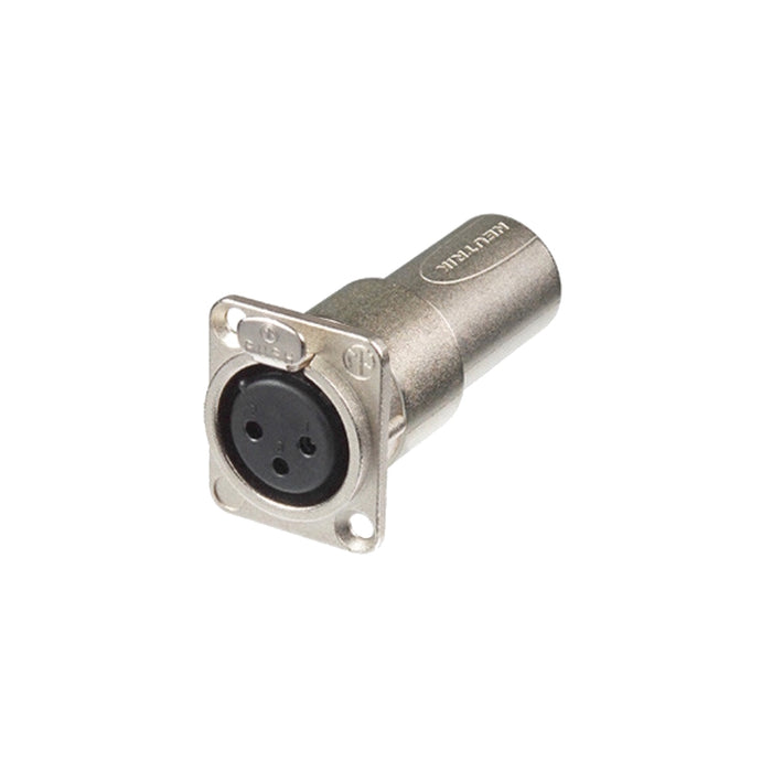 Quik Lok Neutrik NA3FDM Adattatore Cannon XLR Femmina Pannello/XLR Maschio