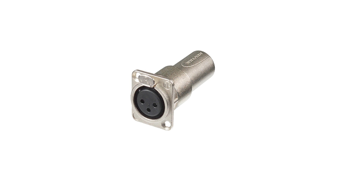 Quik Lok Neutrik NA3FDM Adattatore Cannon XLR Femmina Pannello/XLR Maschio