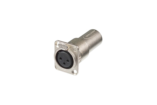 Quik Lok Neutrik NA3FDM Adattatore Cannon XLR Femmina Pannello/XLR Maschio