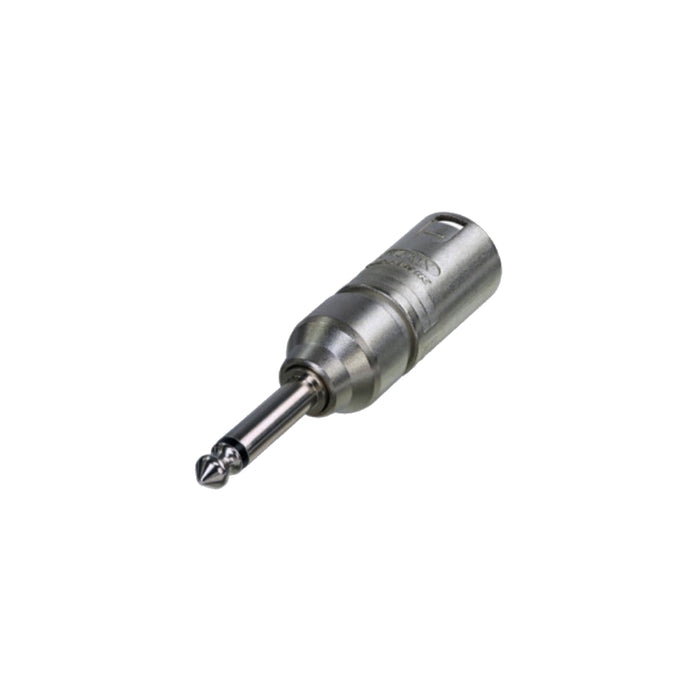 Quik Lok Neutrik NA2MP Adattatore Cannon XLR Maschio/Jack TS Mono 6.3