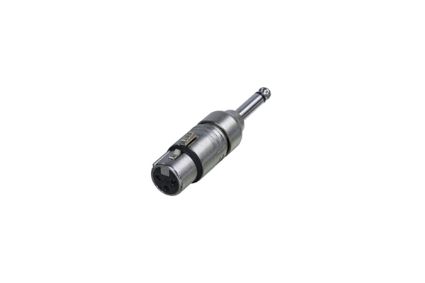 Quik Lok Neutrik NA2FP Adattatore Cannon XLR Femmina/Jack TS Mono 6.3