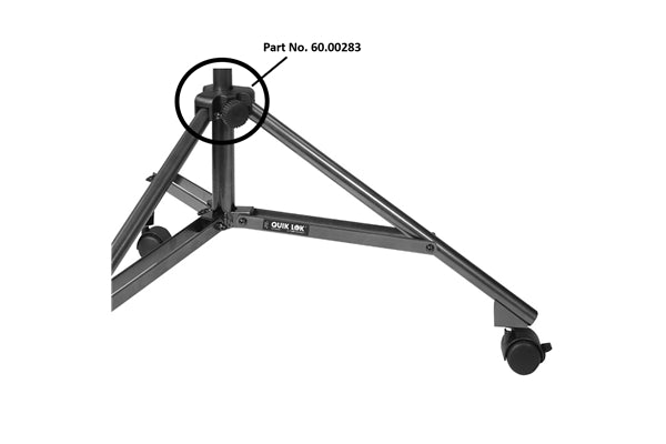 Quik Lok BAPL/010 Base Treppiede Asta A/50