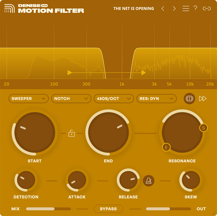 Denise Audio Motion Filter