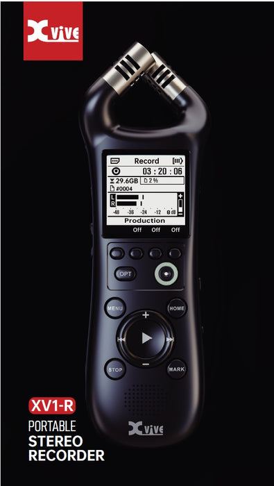 Xvive XV1-R - Registratore palmare digitale