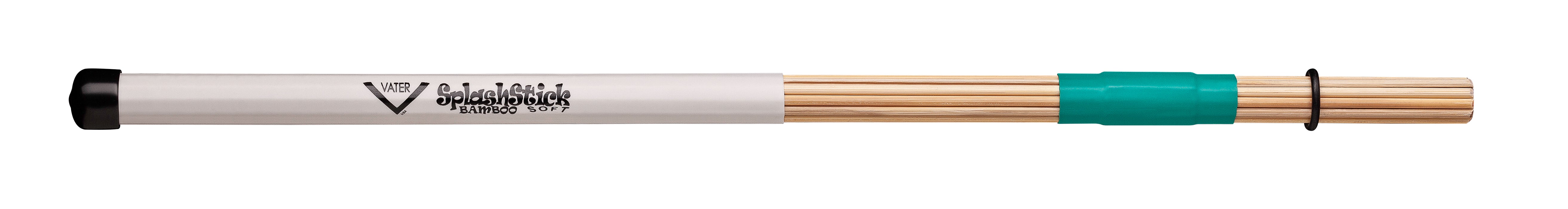 Vater VSPSFTB ''Bamboo Splashstick Soft'' - L: 16'' 1/4 | 41.27cm D: 0.565'' | 1.44cm - Manico rivestito/Fusto multicore in Bamboo